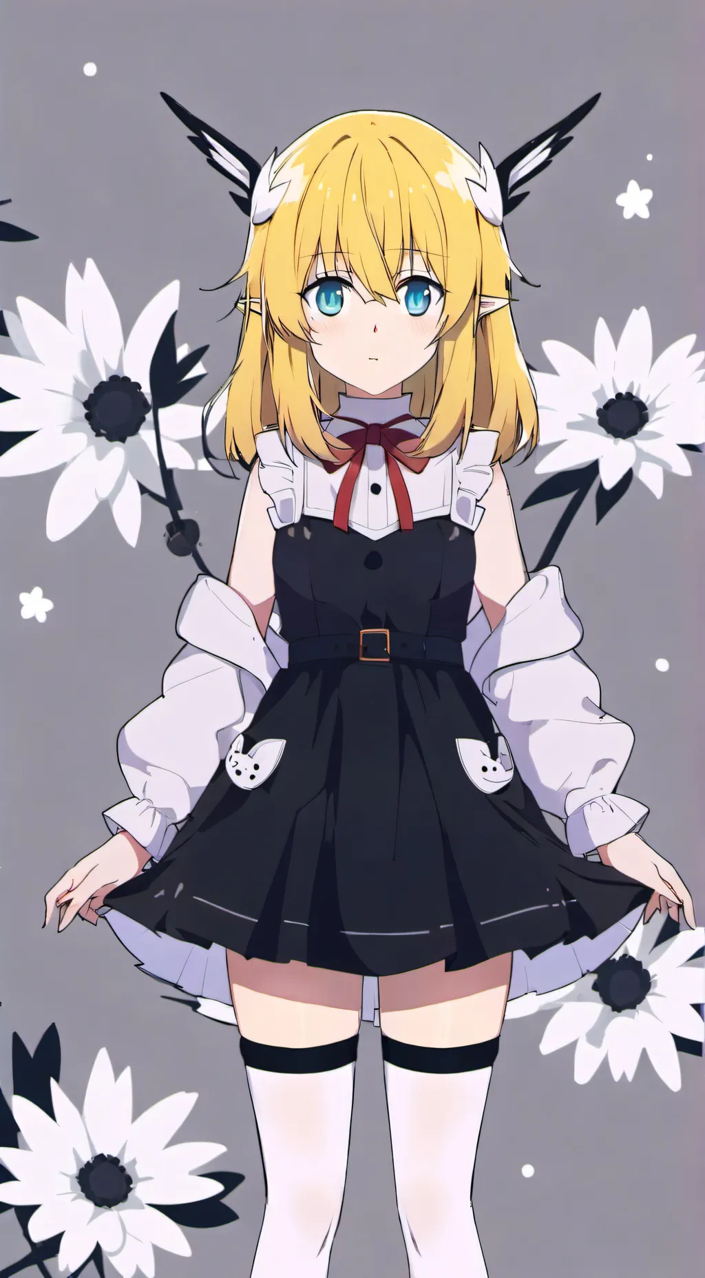 ai character: Astride background