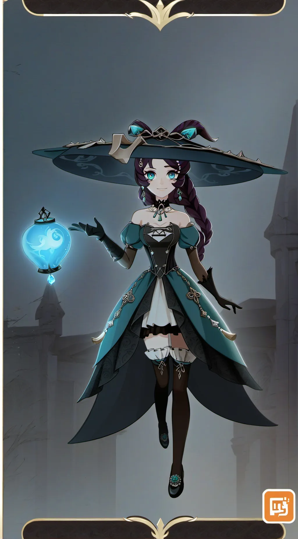 ai character: Emilia  background