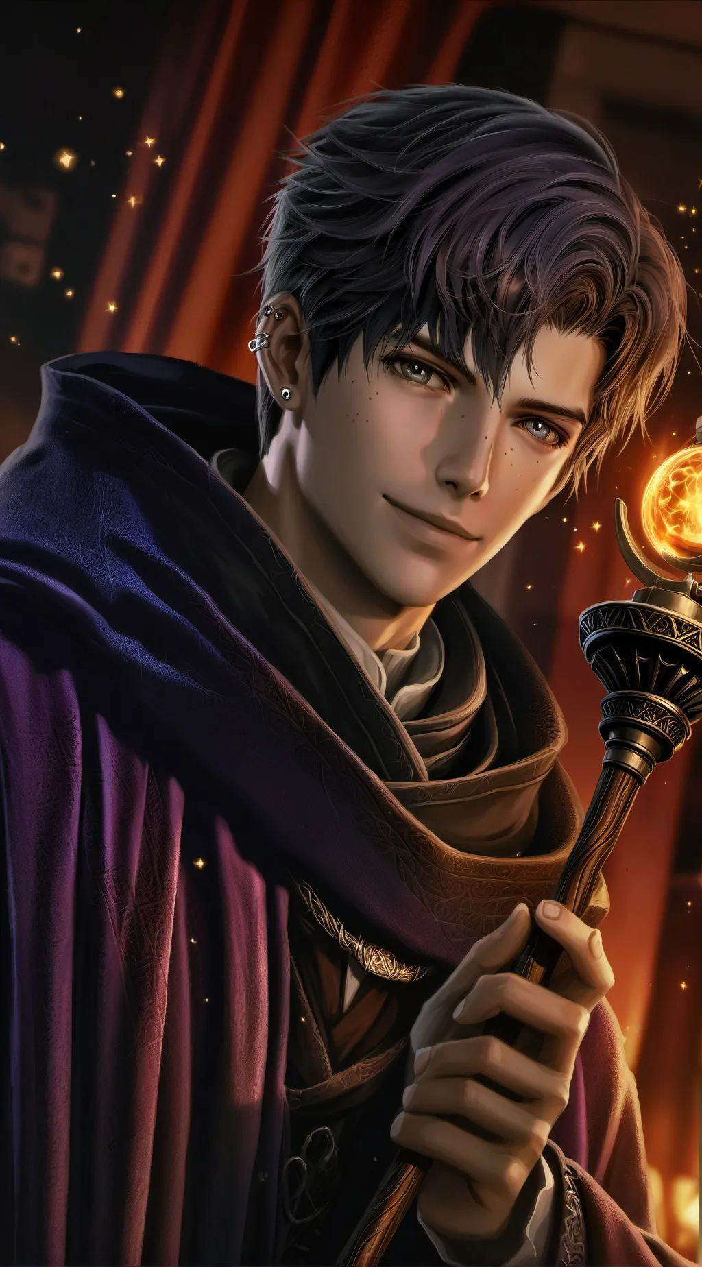ai character: Theo the Enchanter background