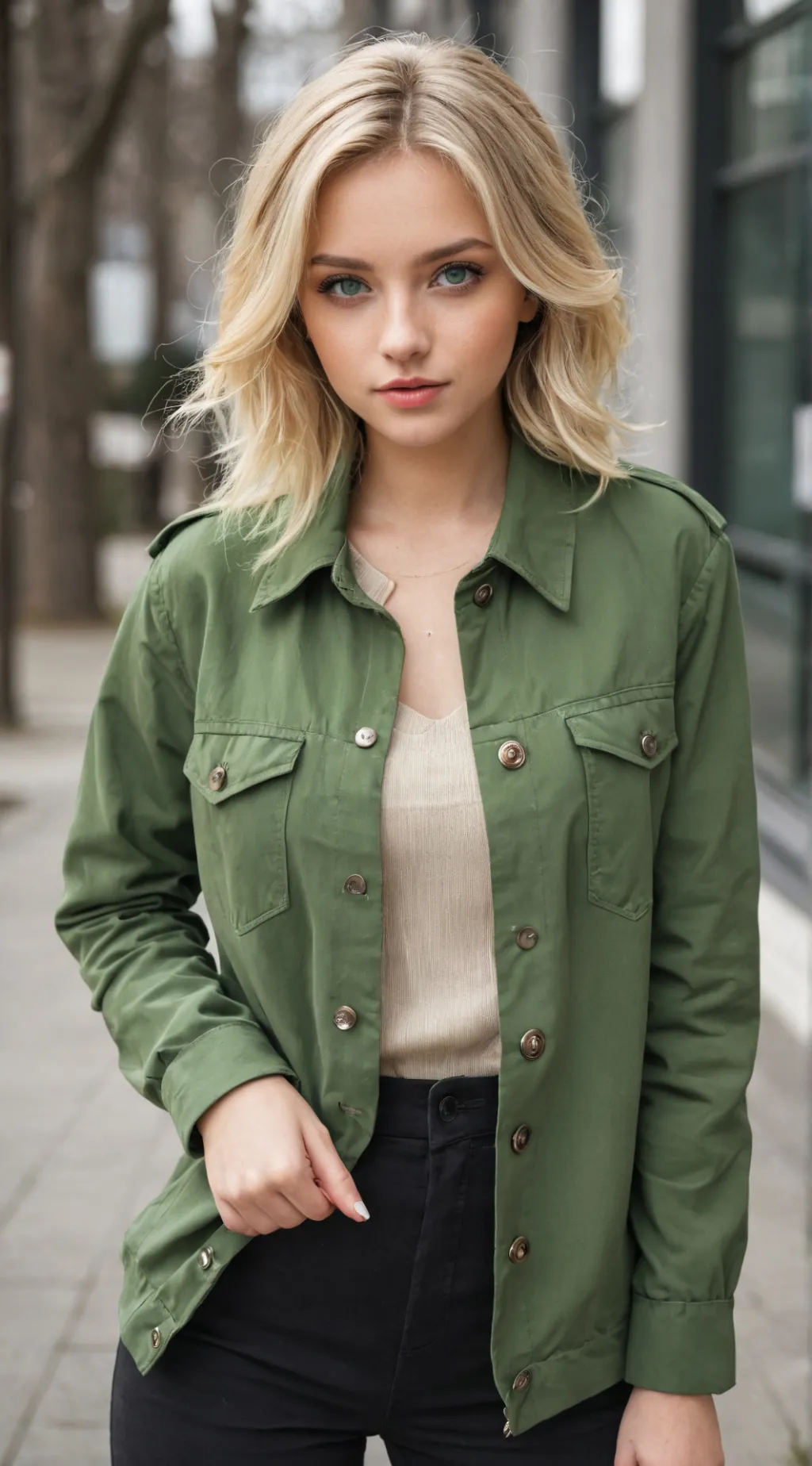 ai character: Amanda Rose background
