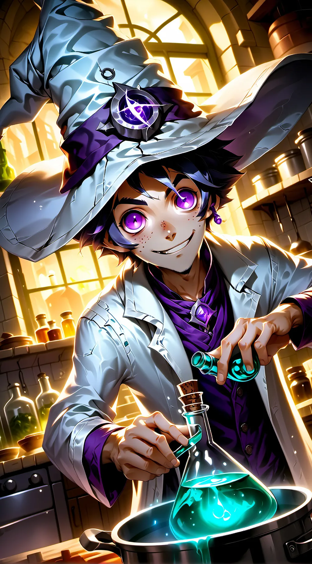 ai character: Lucas Pendleton background