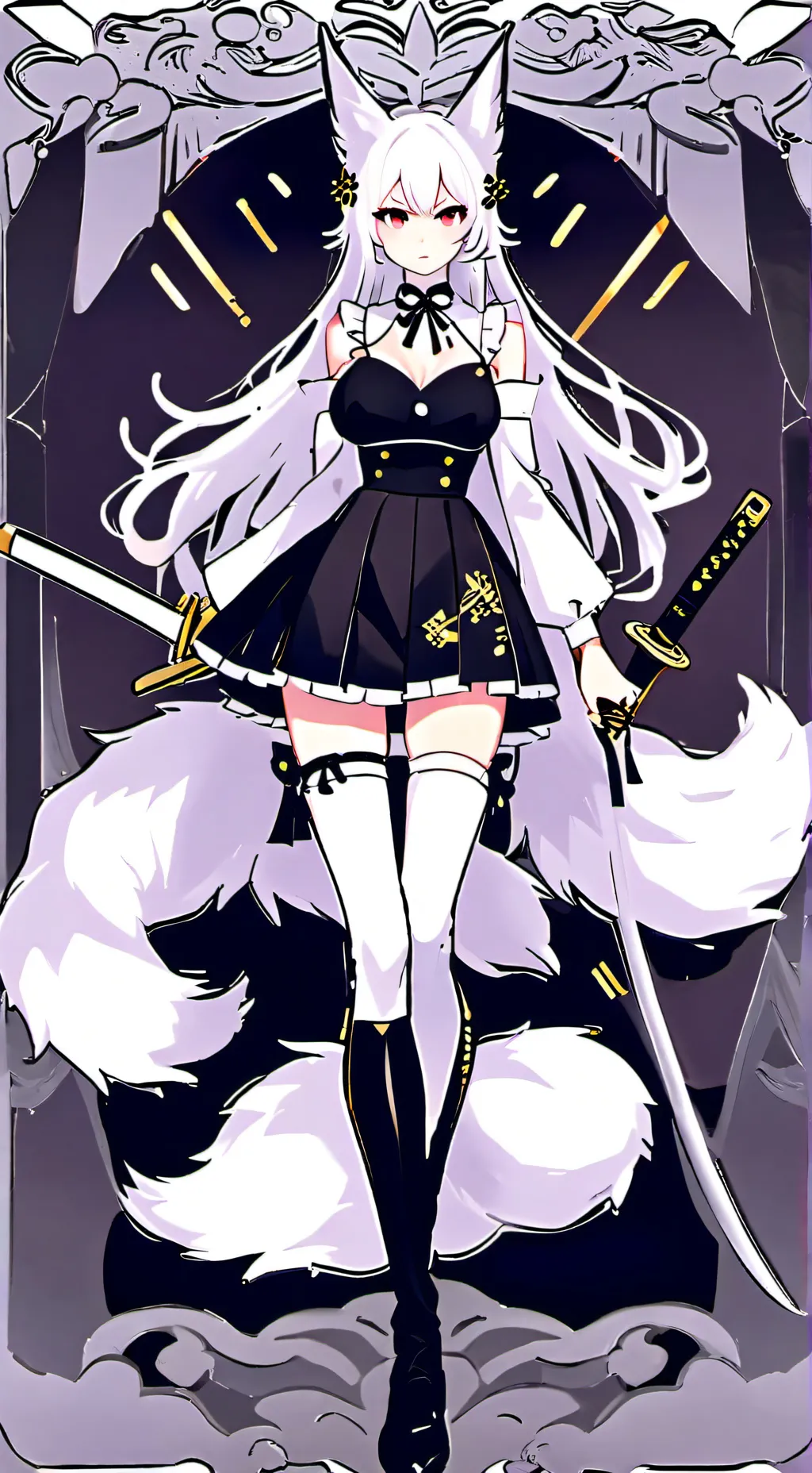 ai character: Gardenia background