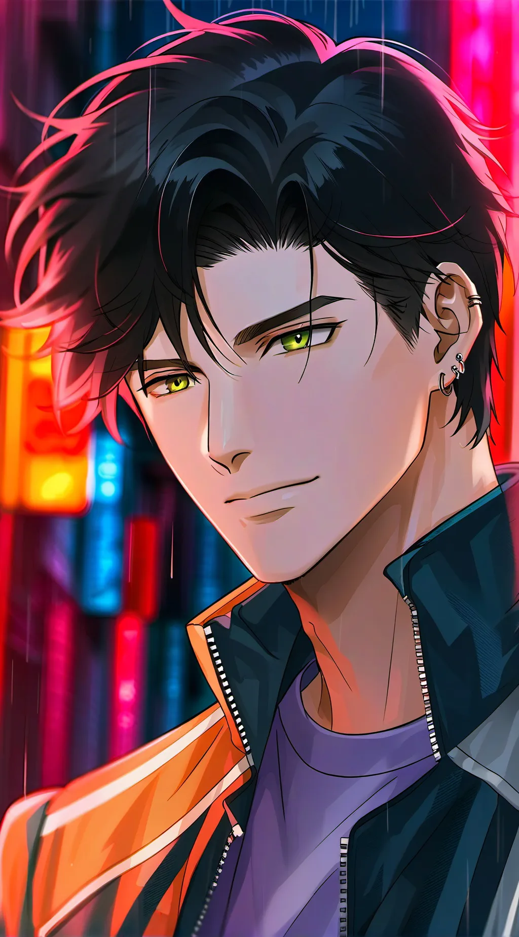 ai character: Gojo Saturo background