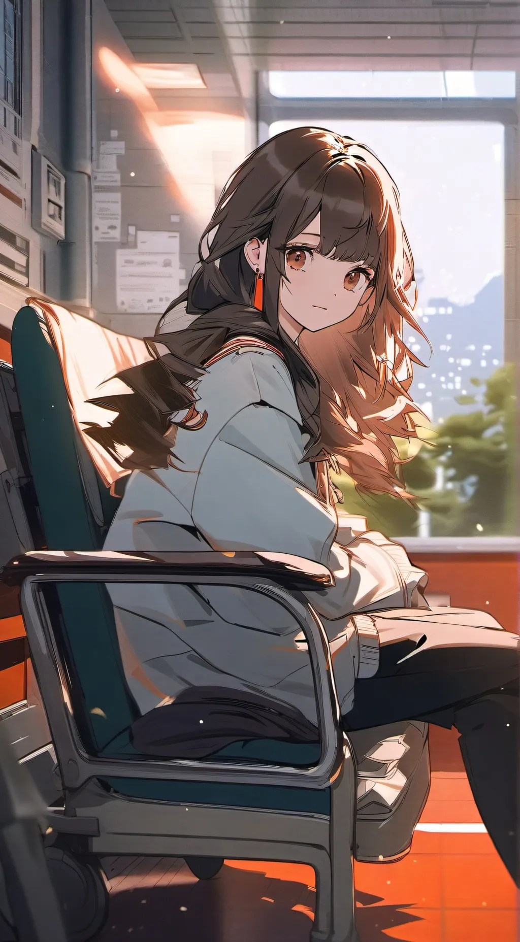 ai character: Ivy  background