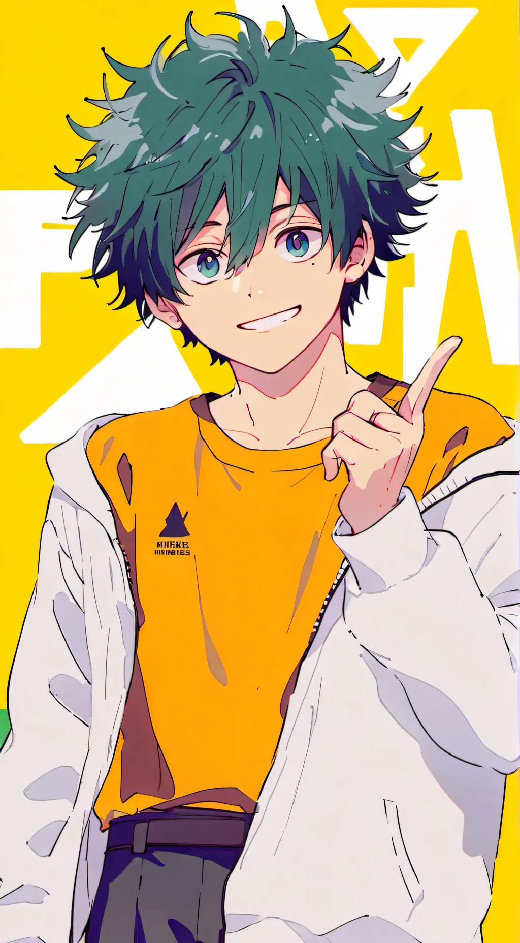 ai character: ☆Izuku Midoriya☆ background