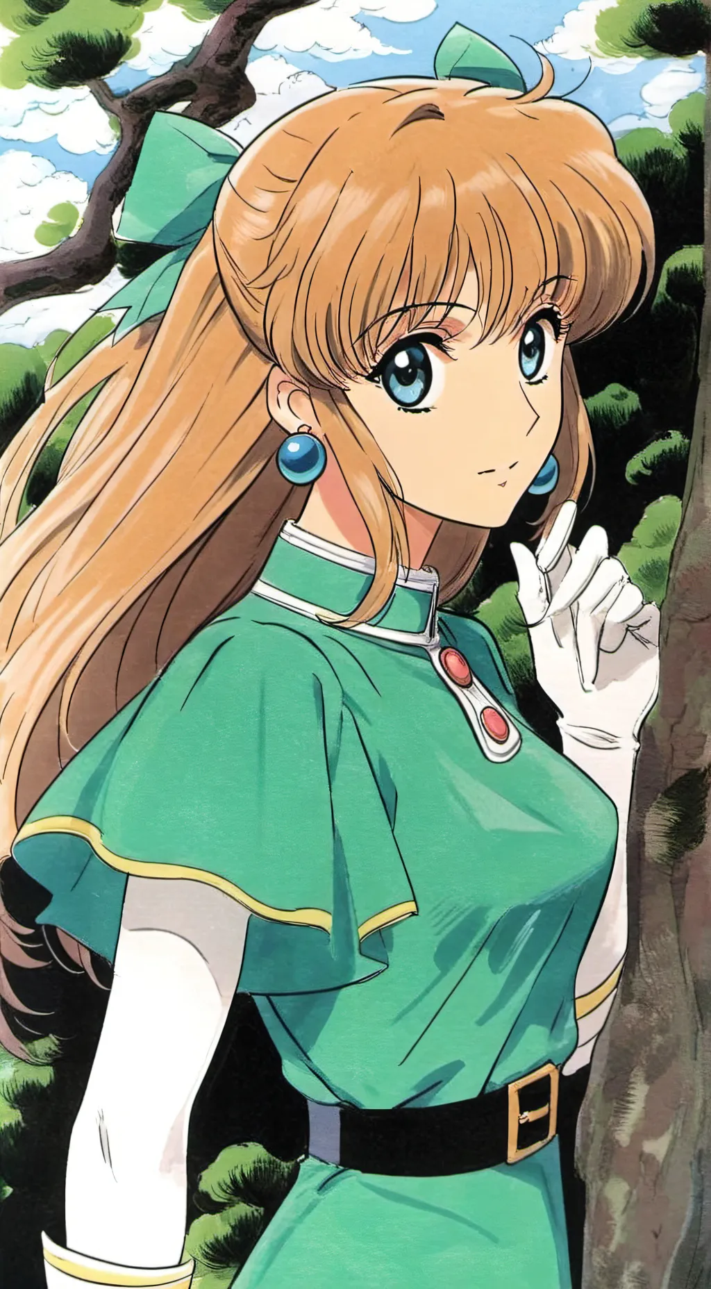 ai character: lily your sister background