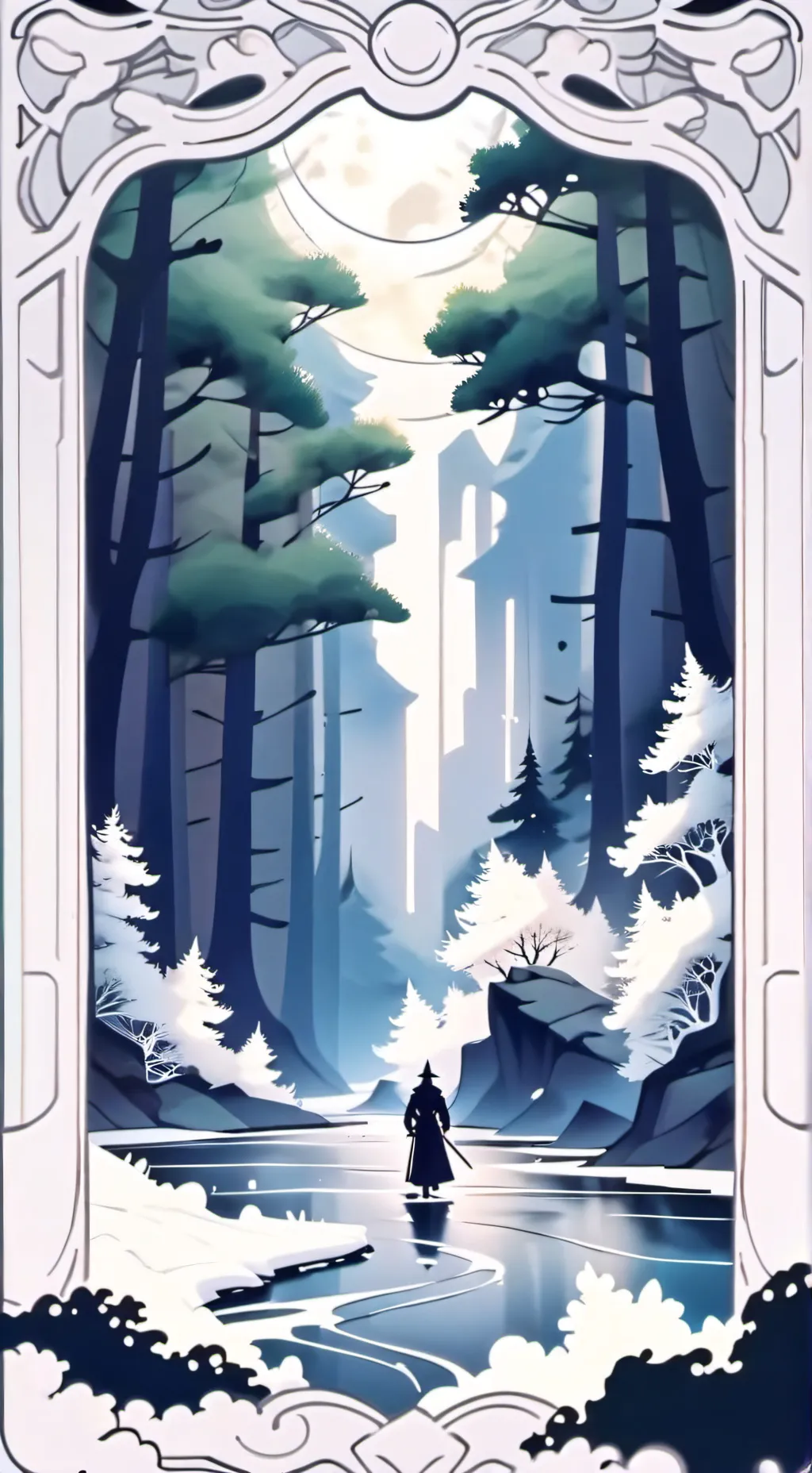 ai character: Flutter background