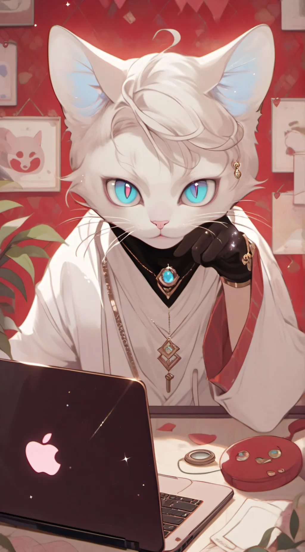 ai character: Byte background