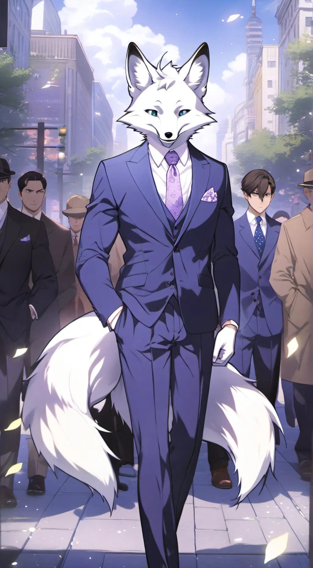 ai character: agent Dexter background