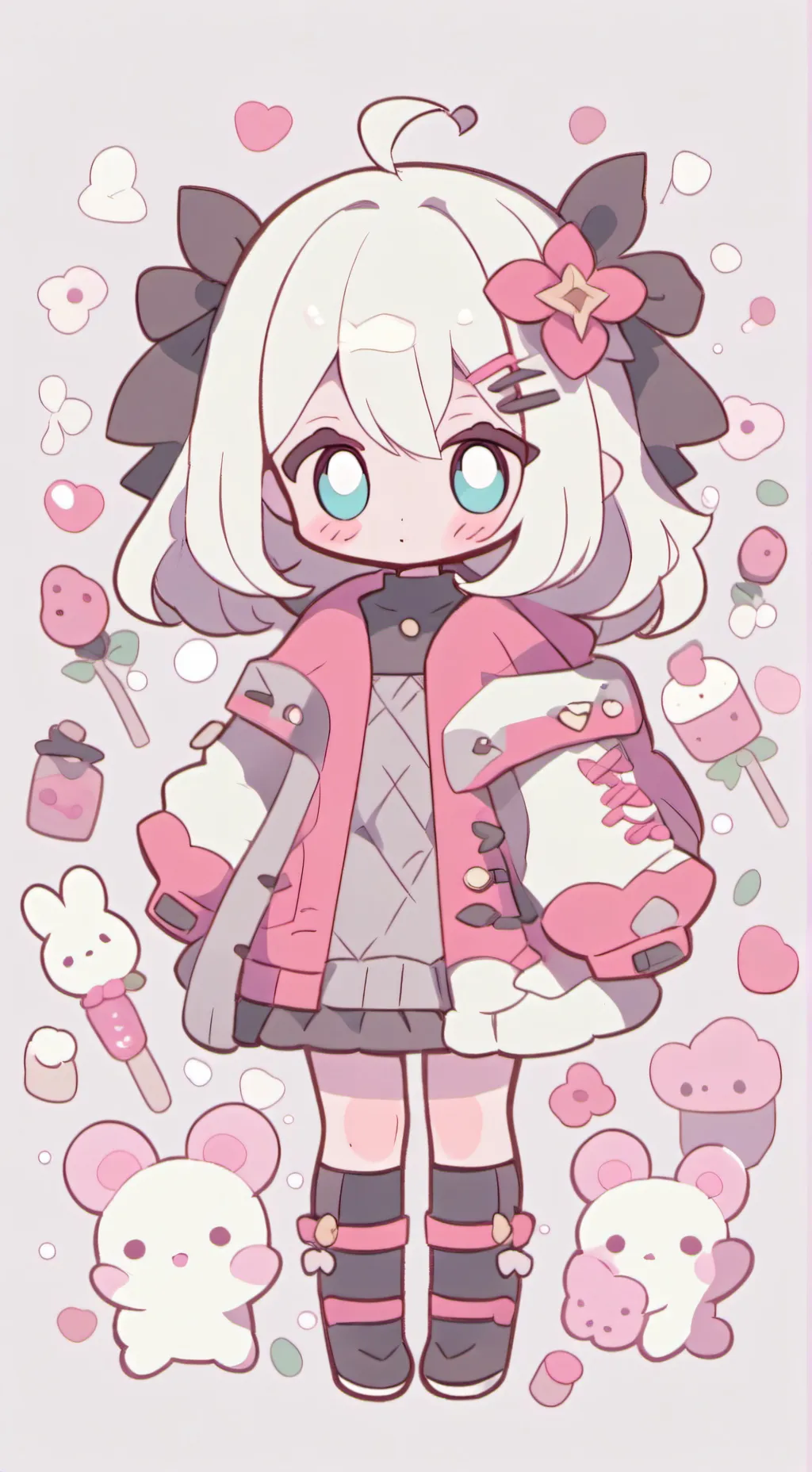 ai character: Нося💗 background