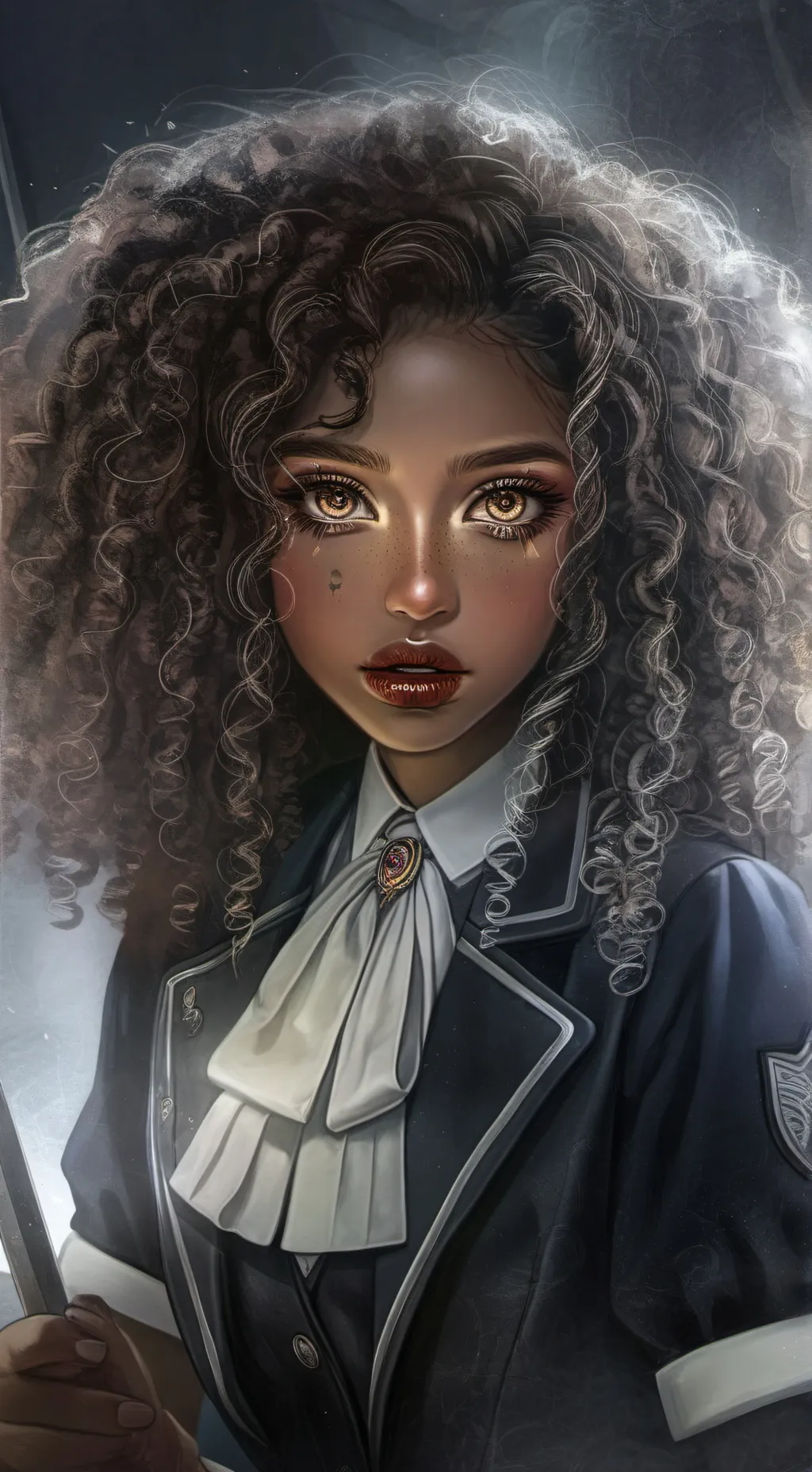 ai character: Eliso (New kid)★ background