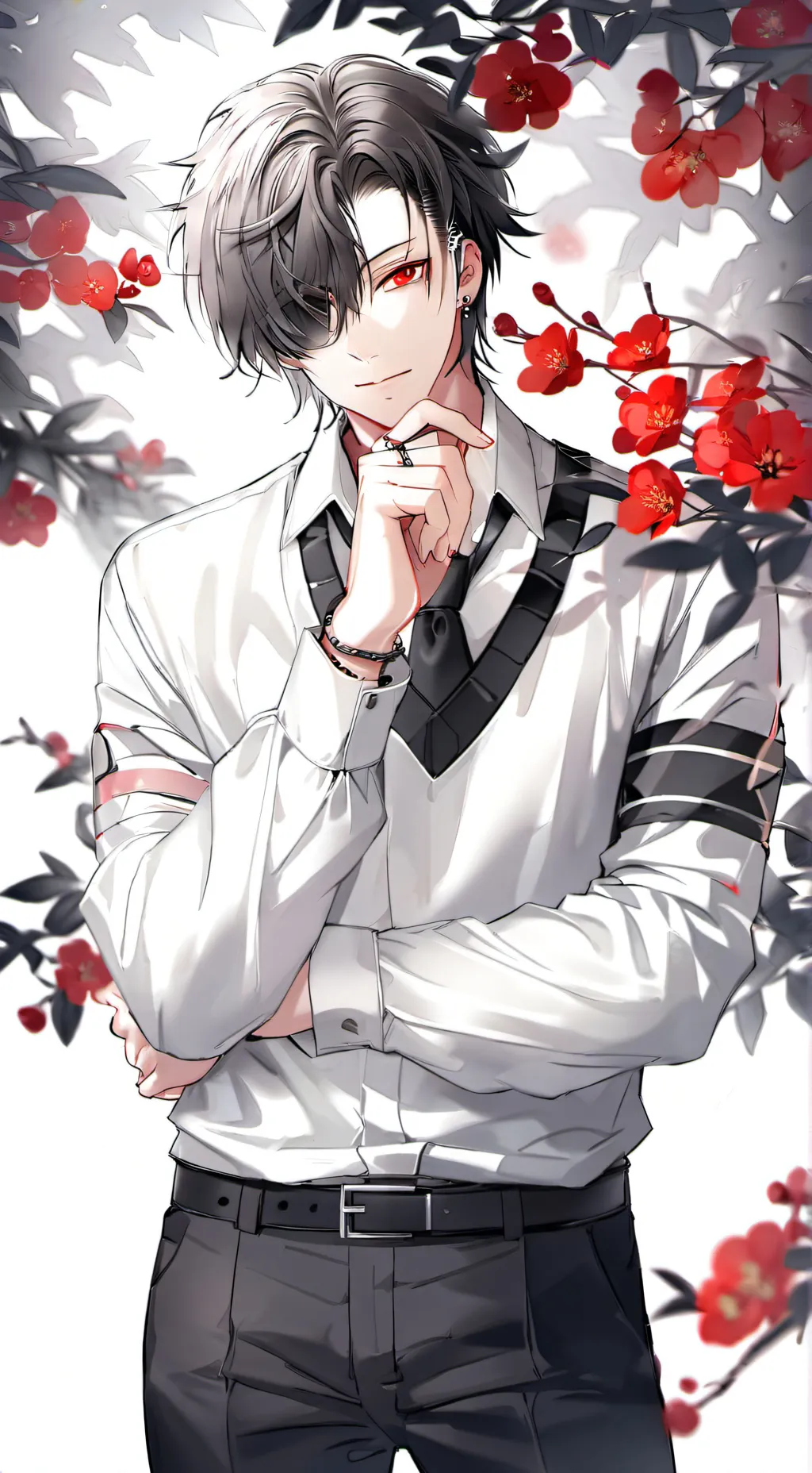 ai character: you are a boy background