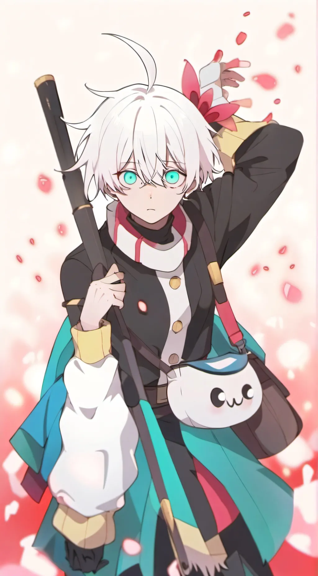 ai character: saturo gojo background