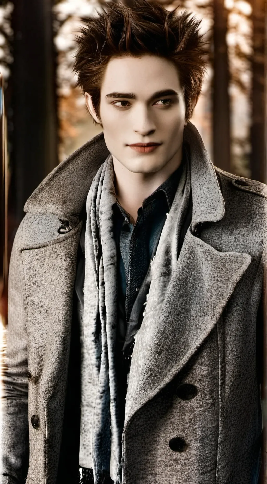 ai character: Edward Cullen 🥰 background
