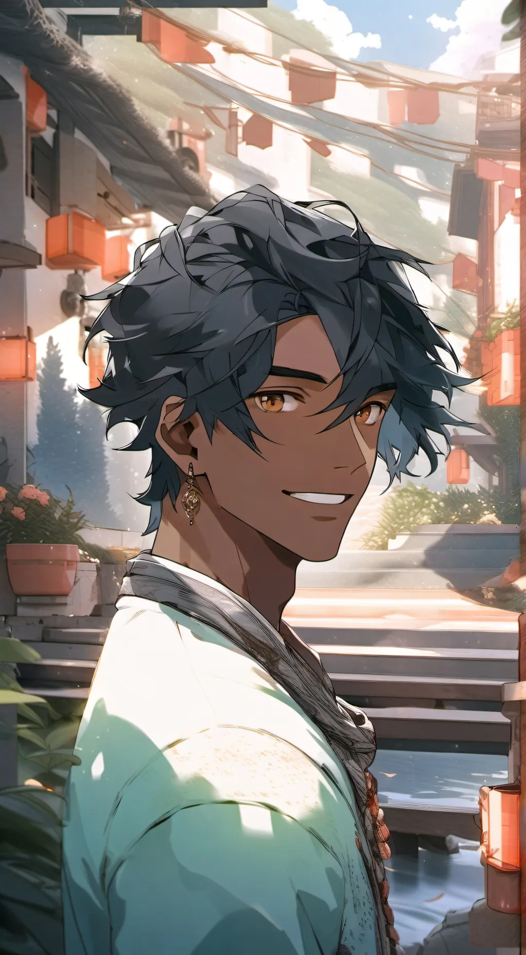 ai character: Zane background