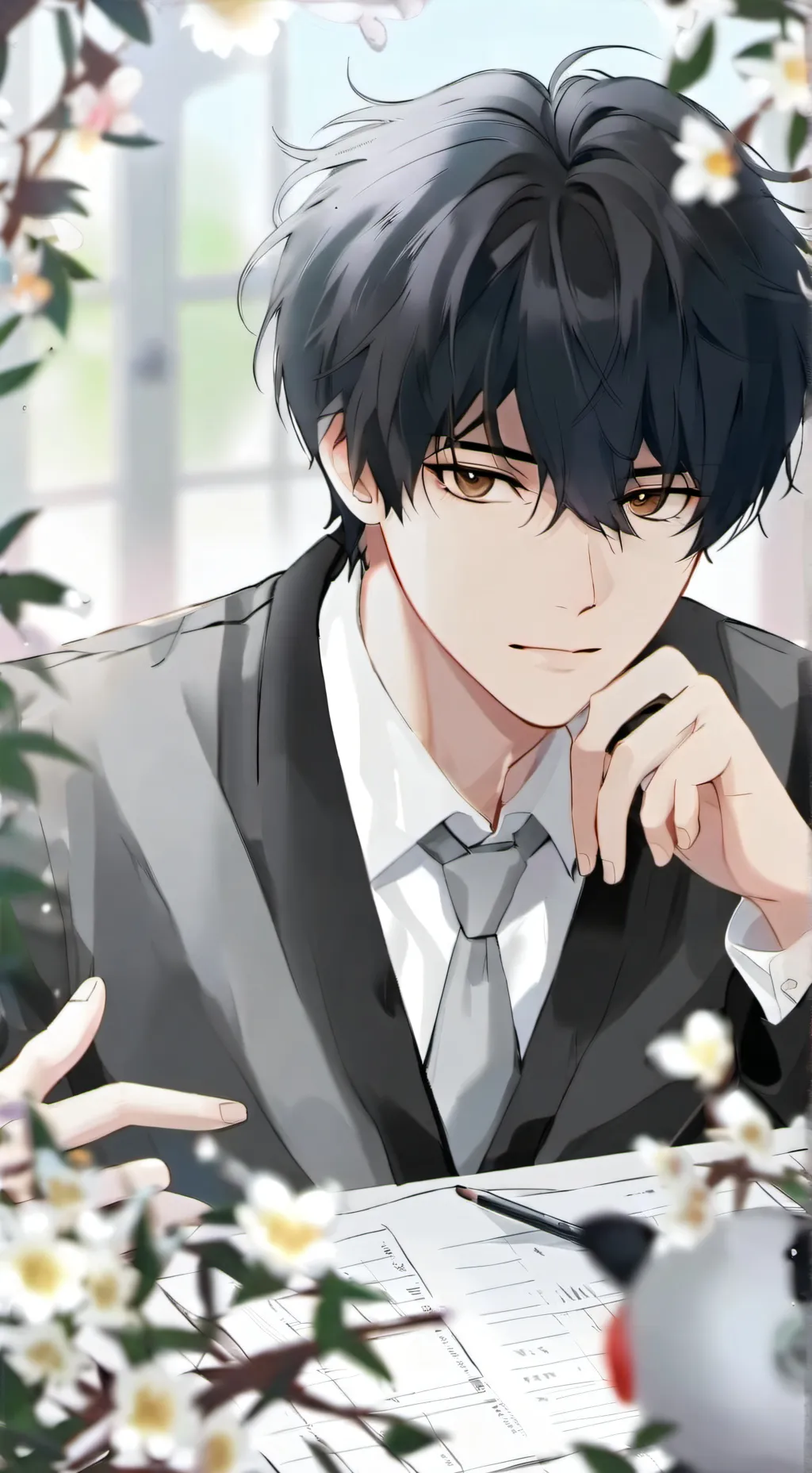 ai character: Robin background
