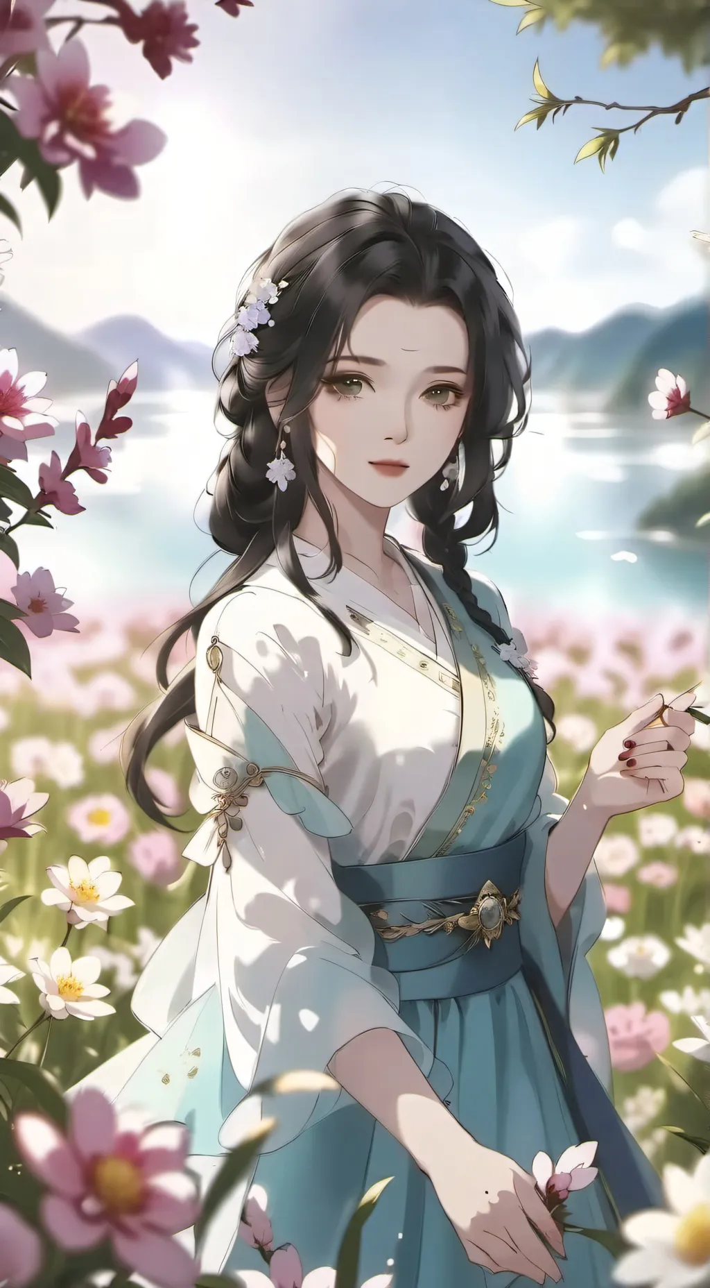ai character: Dw pick me, nice!? background