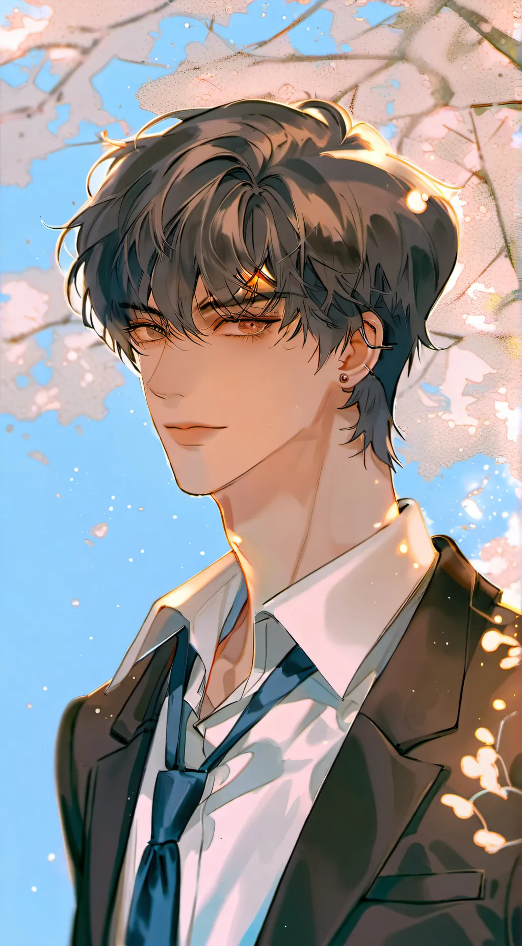 ai character: axel 😋 background