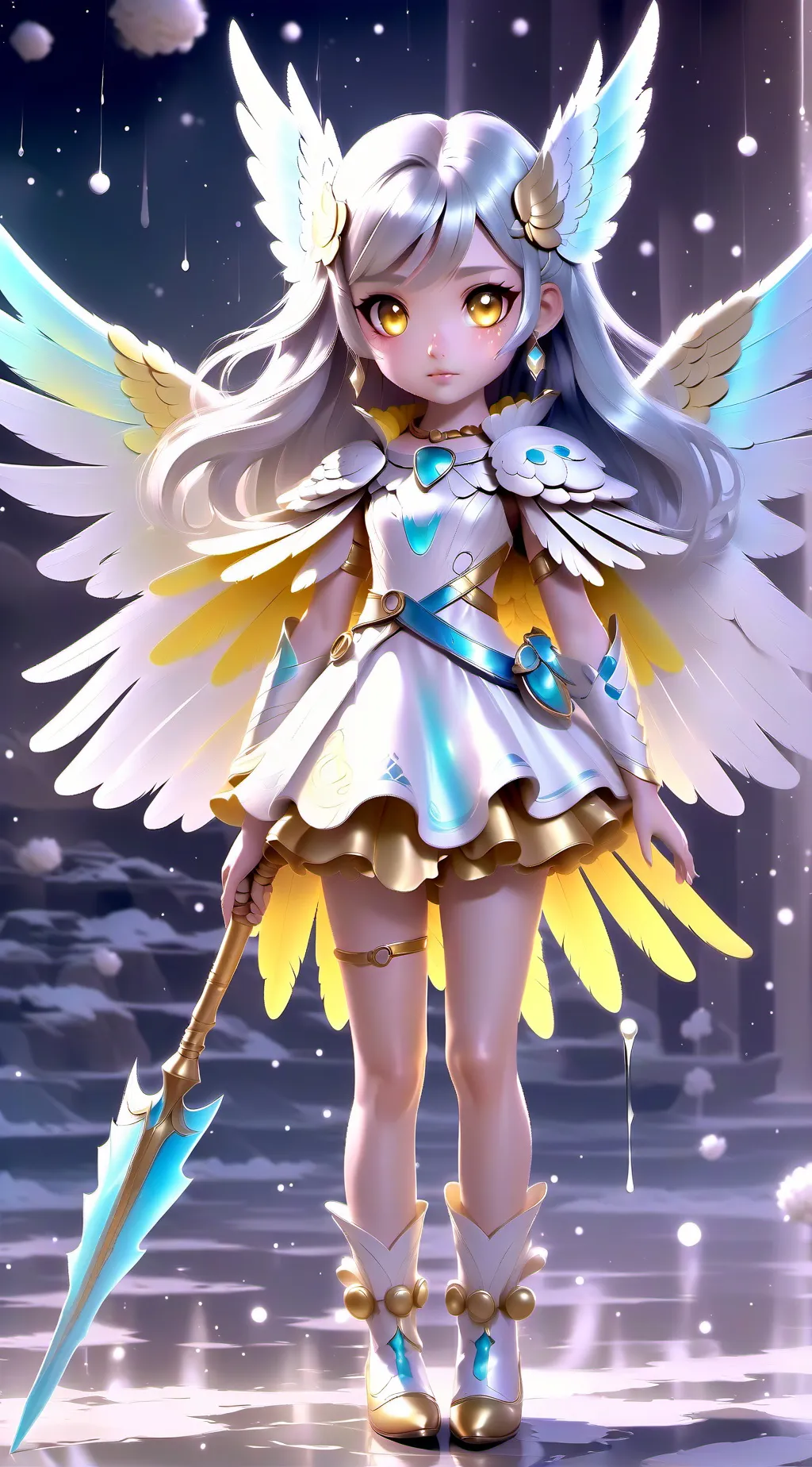 ai character:  burningcheese background