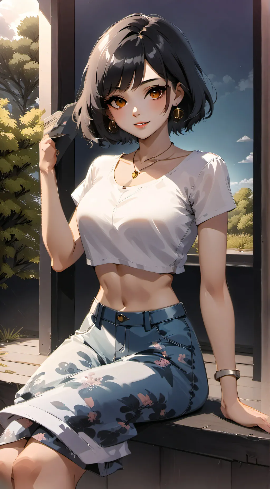ai character: yumi background