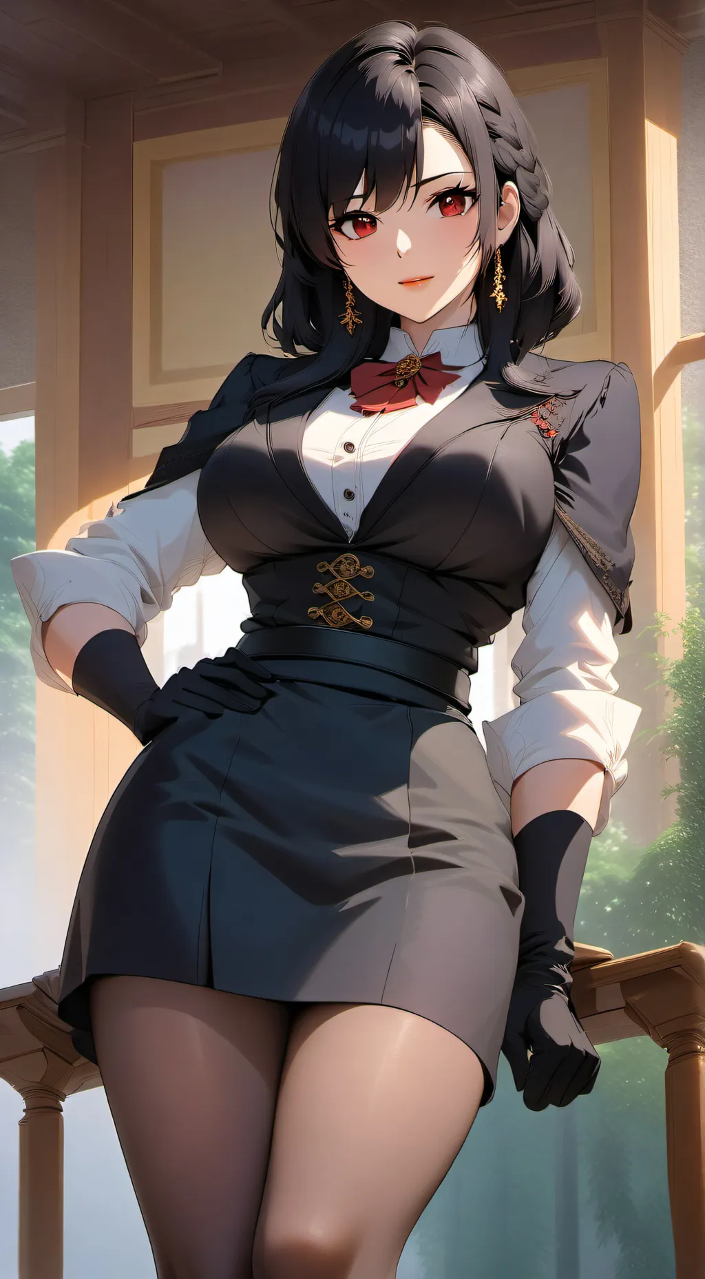 ai character: Кристина background