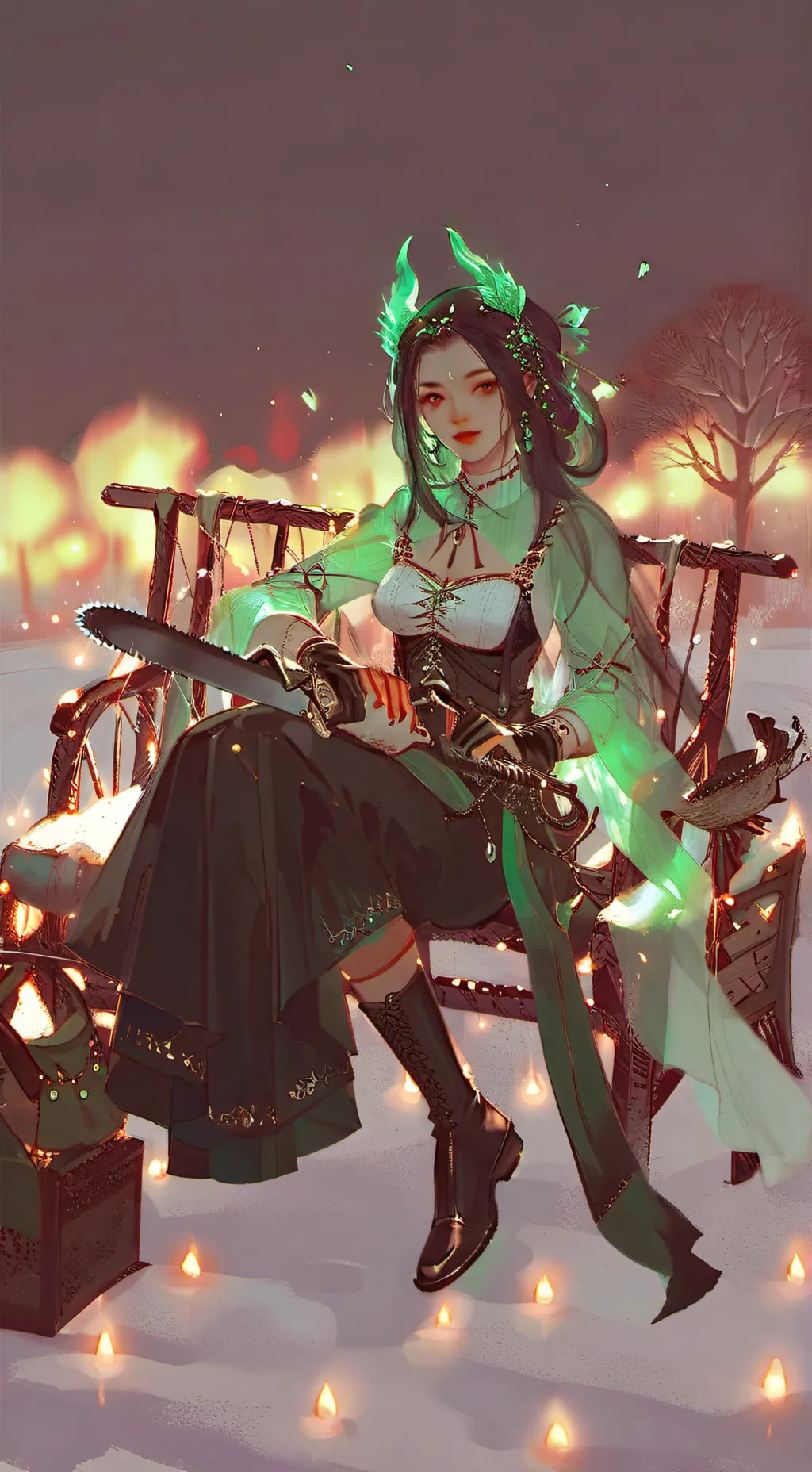 ai character: Lucifer  background