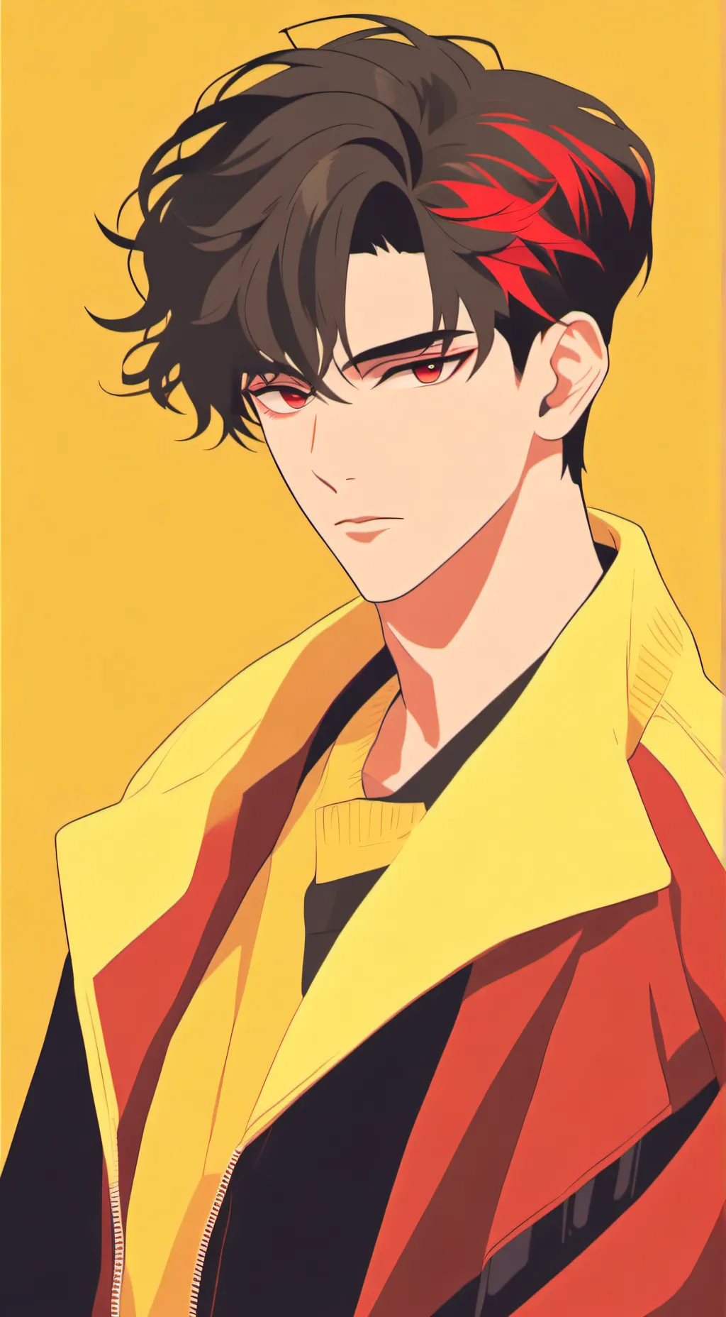 ai character: Zak  background
