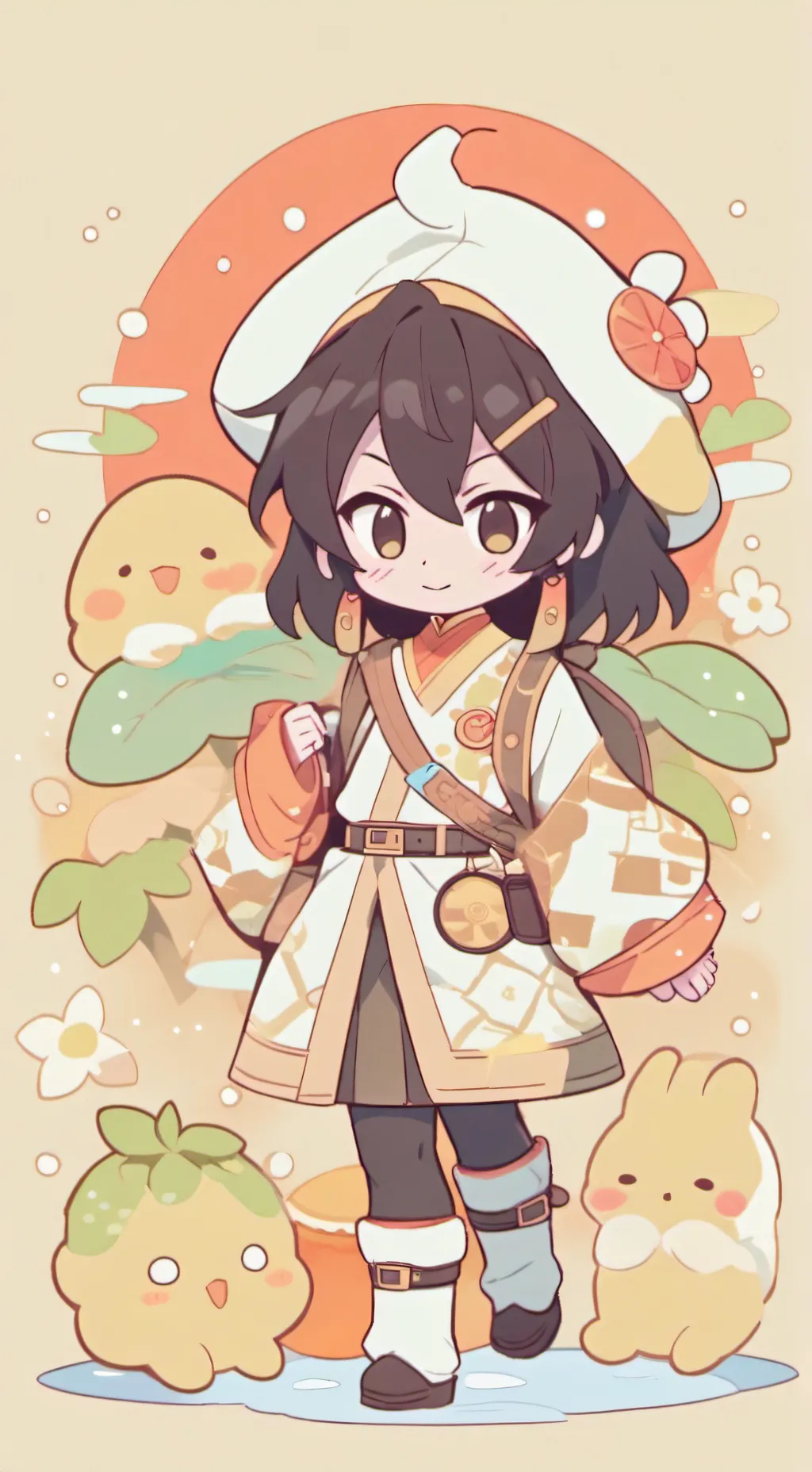 ai character: giyu tomiyoka  background