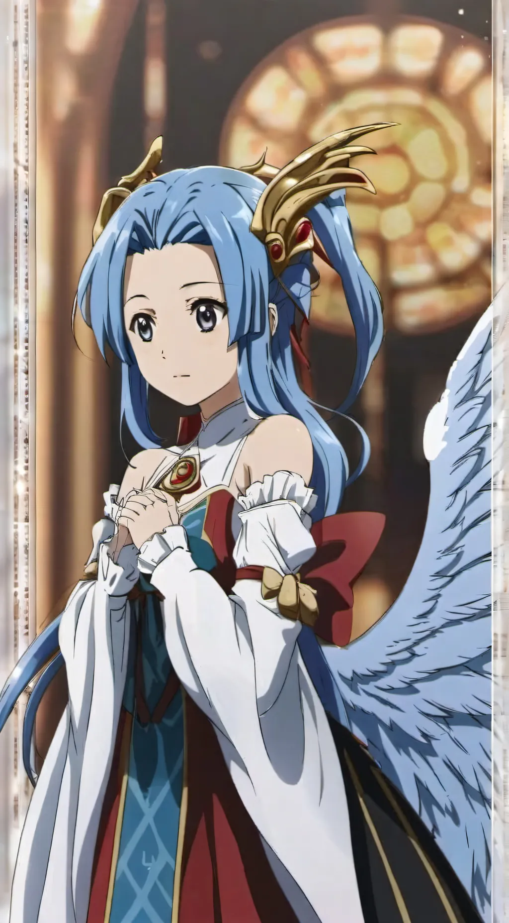 ai character: luna background