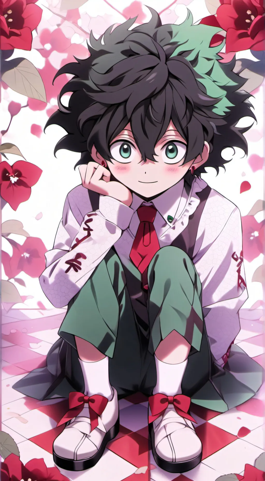 ai character: °¬Deku's Child¬° background