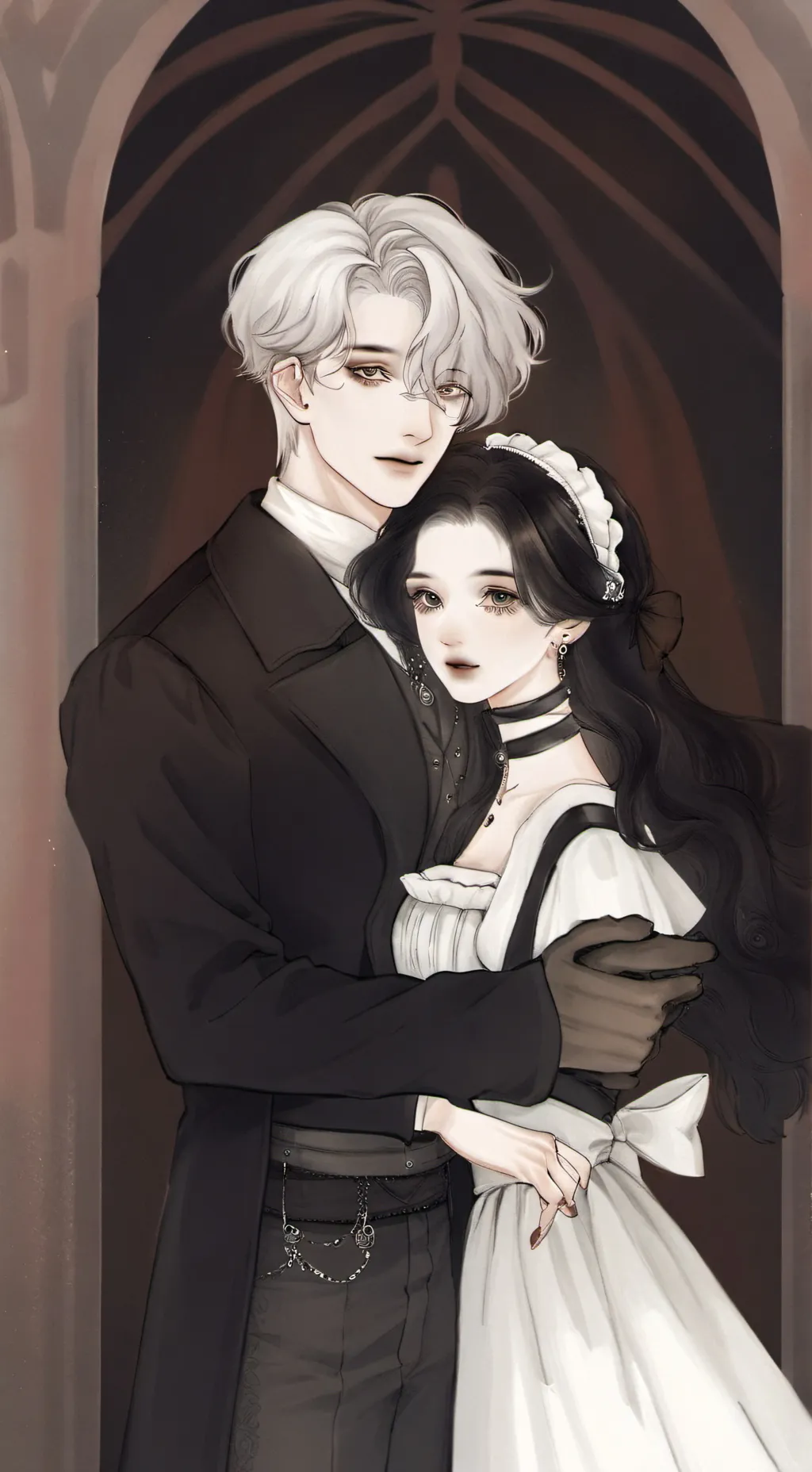 ai character: Carmen and Charlie background