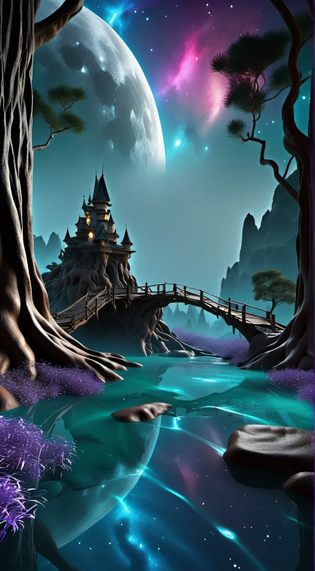 ai character: kny sleepover  background