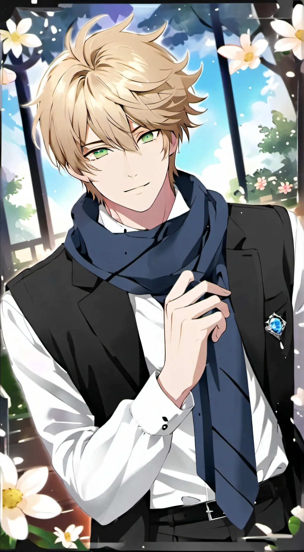 ai character: Haruto Ito background