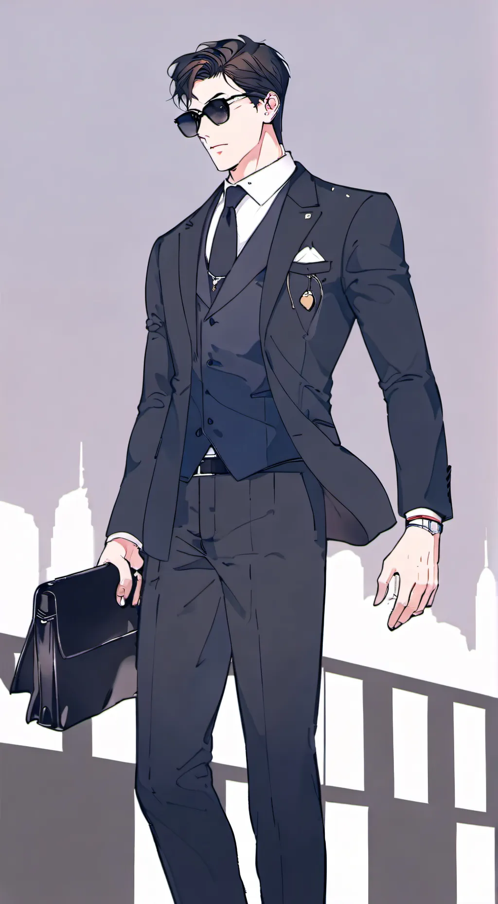ai character: classified  background