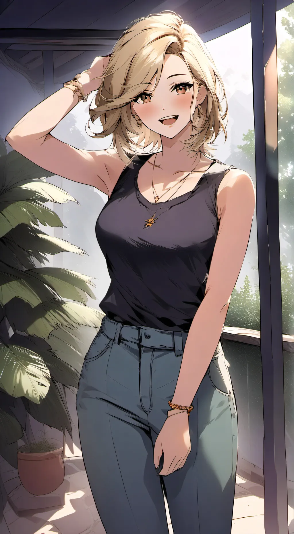 ai character: Jenna background