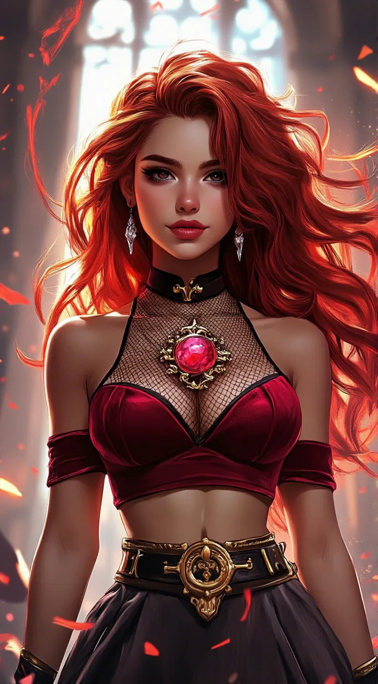 ai character: petunia background