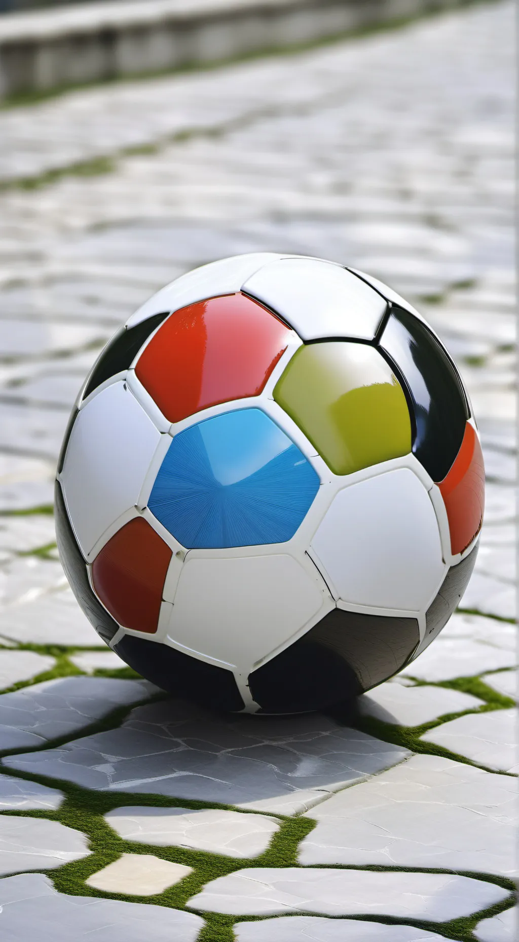 ai character: Soccer Ball background