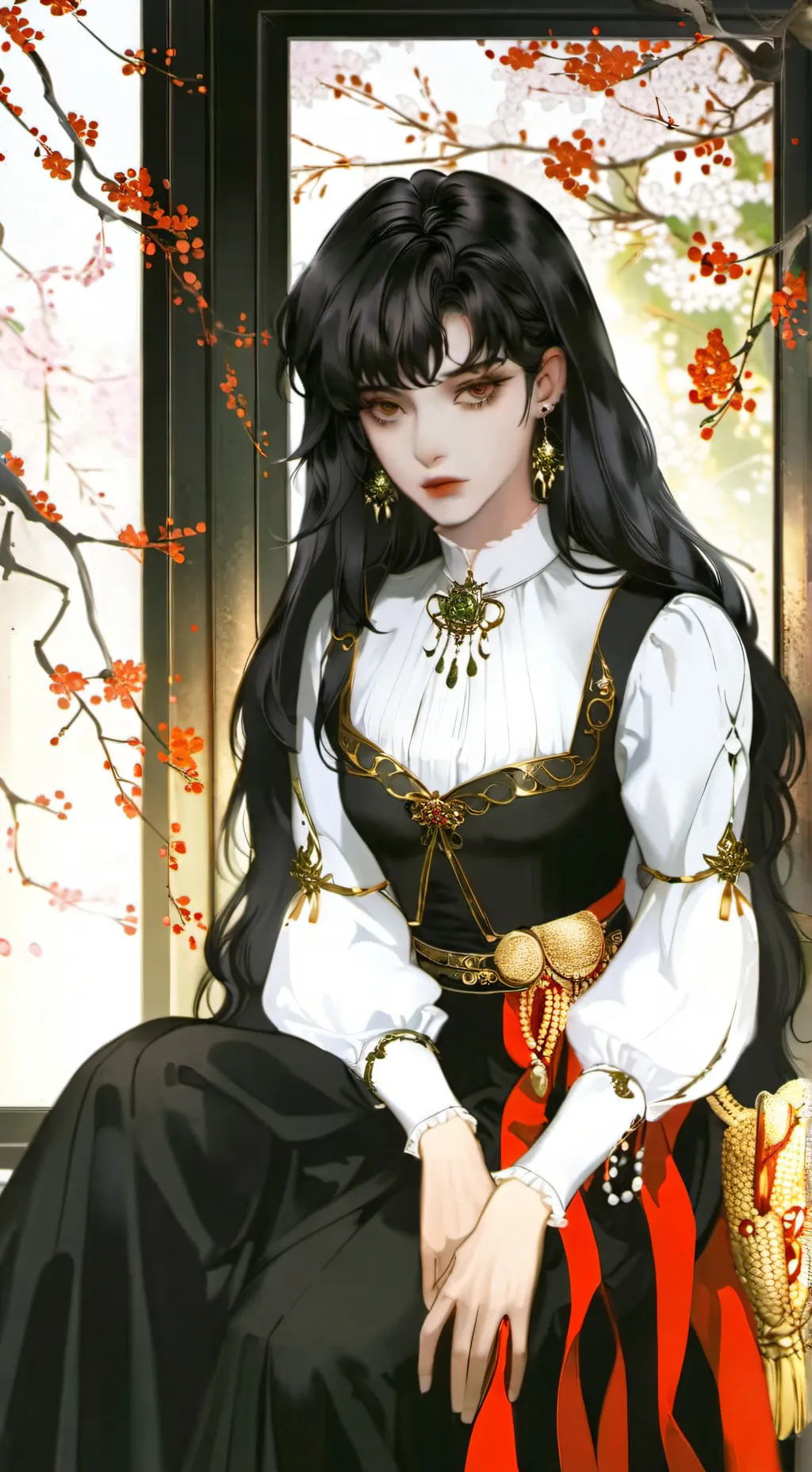 ai character: Emma  background