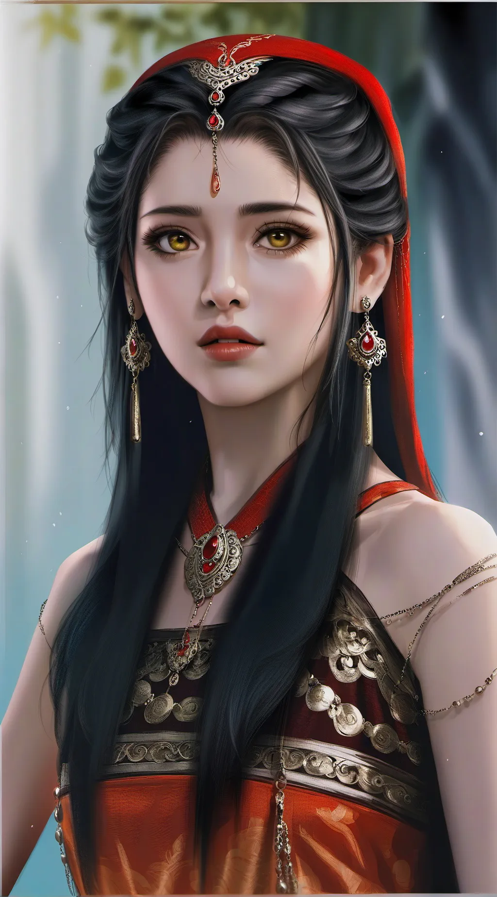 ai character: melody background
