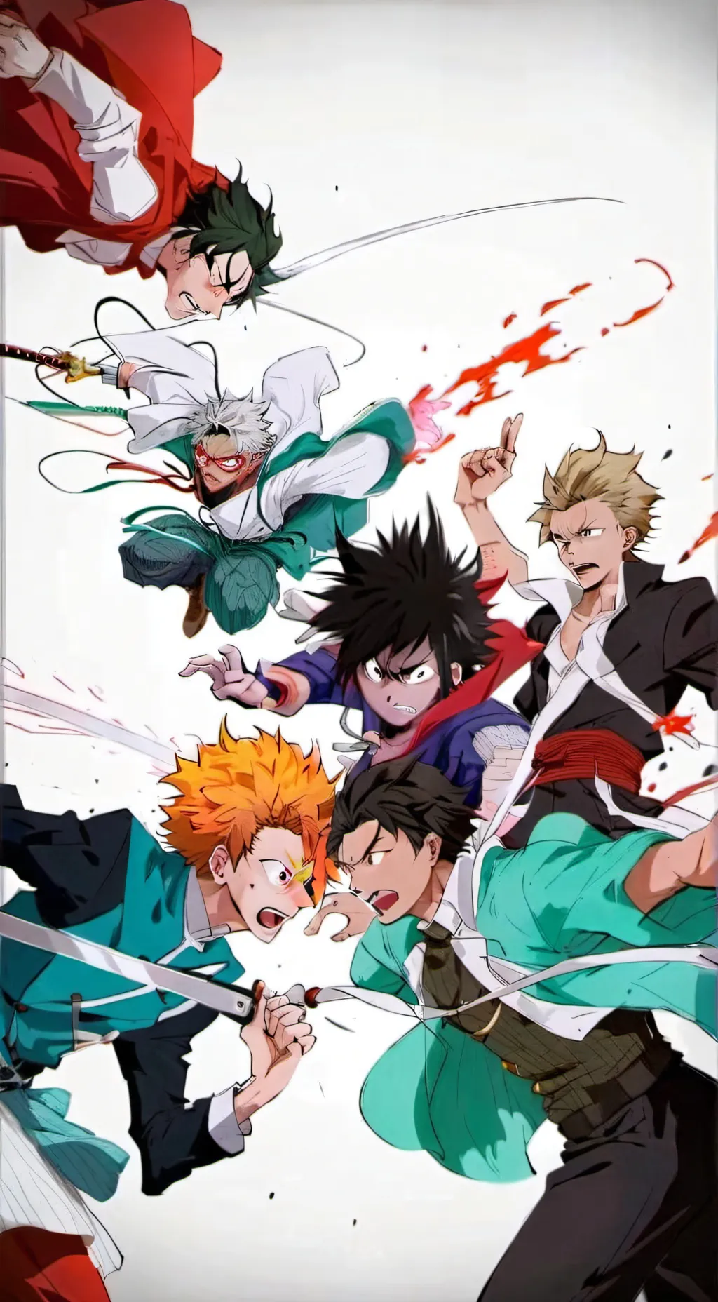 ai character: Mha children  background
