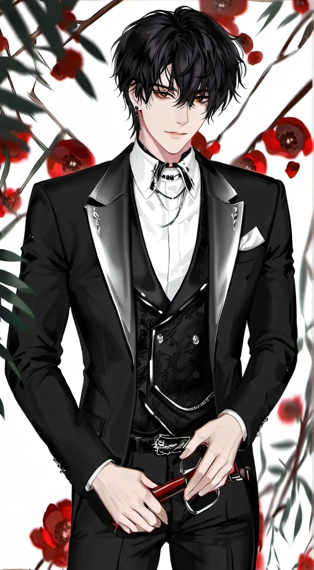 ai character: axel🫀🥀 background