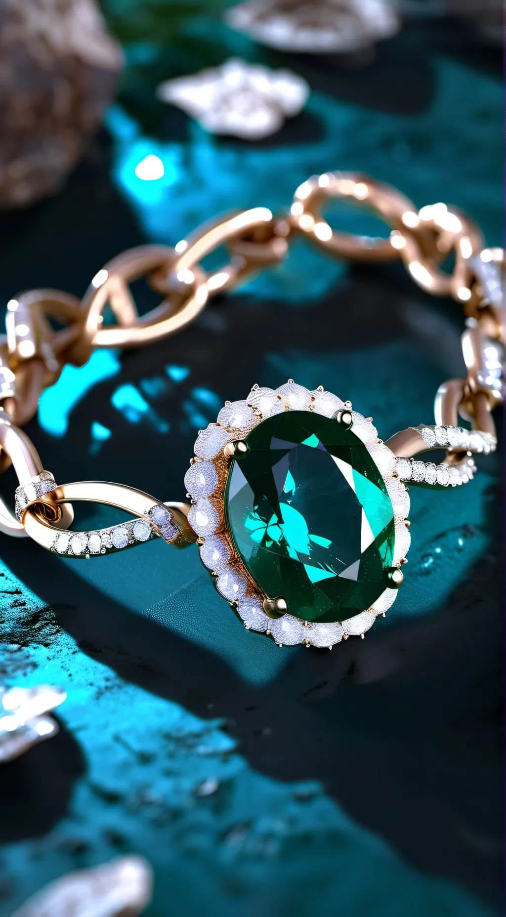 ai character: enchanted bracelet background