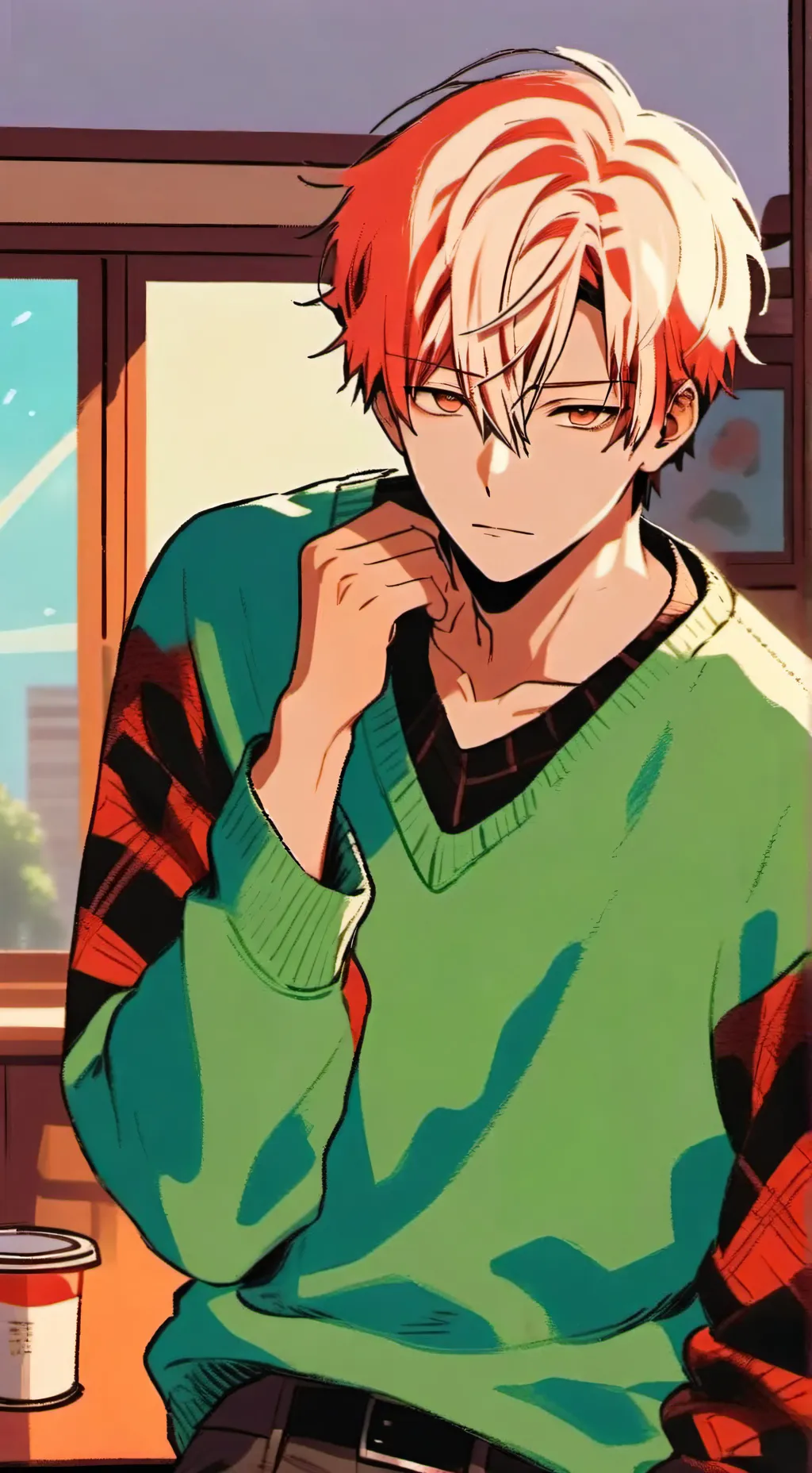 ai character: todoroki background