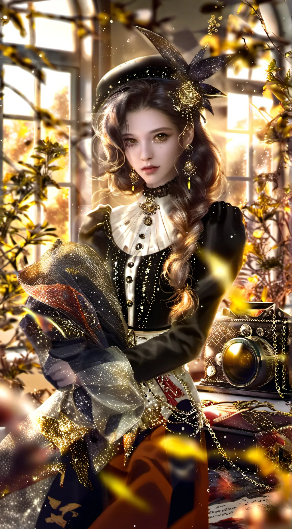 ai character: Oliver Dti story background