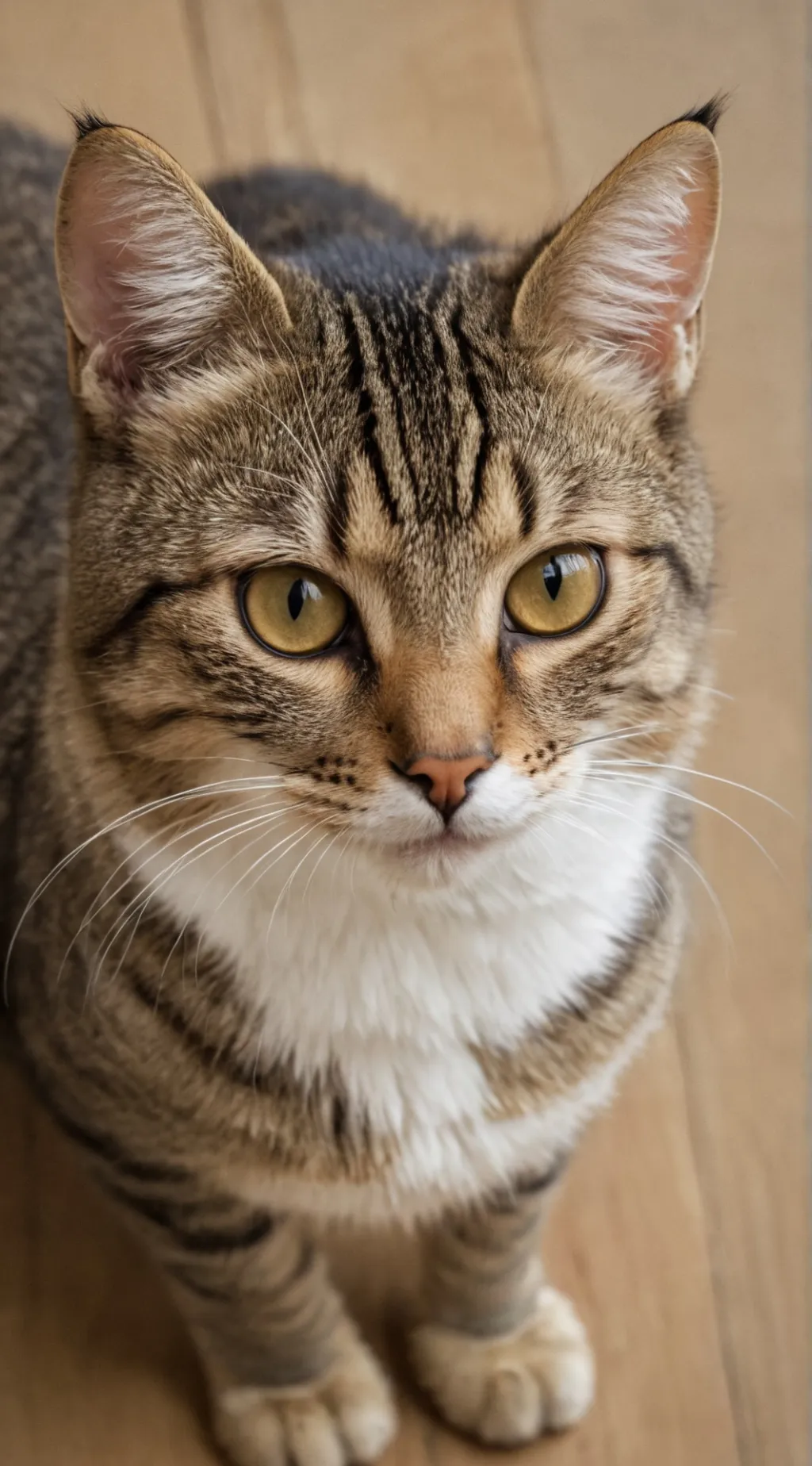 ai character: gato background