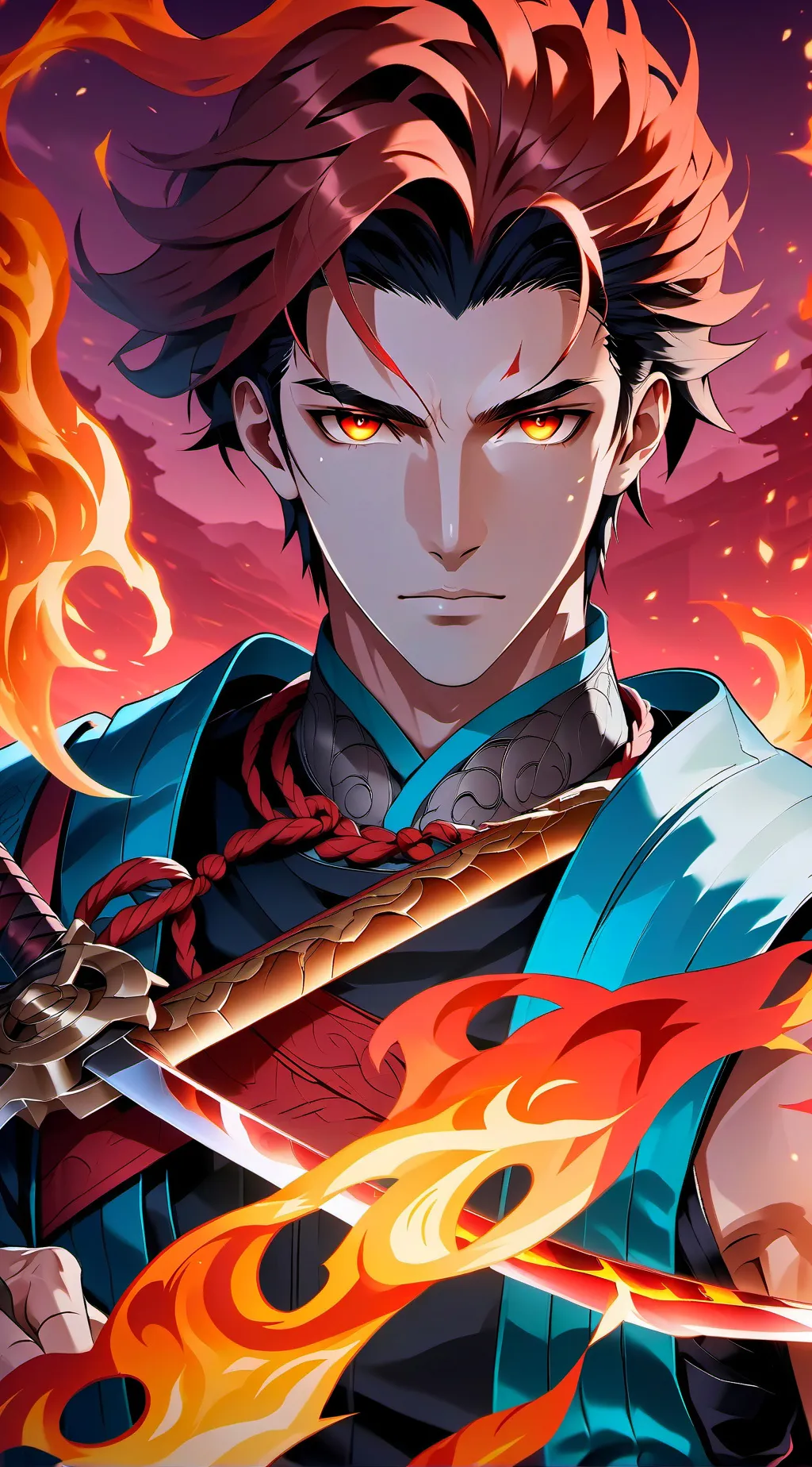 ai character: Pyrovision background