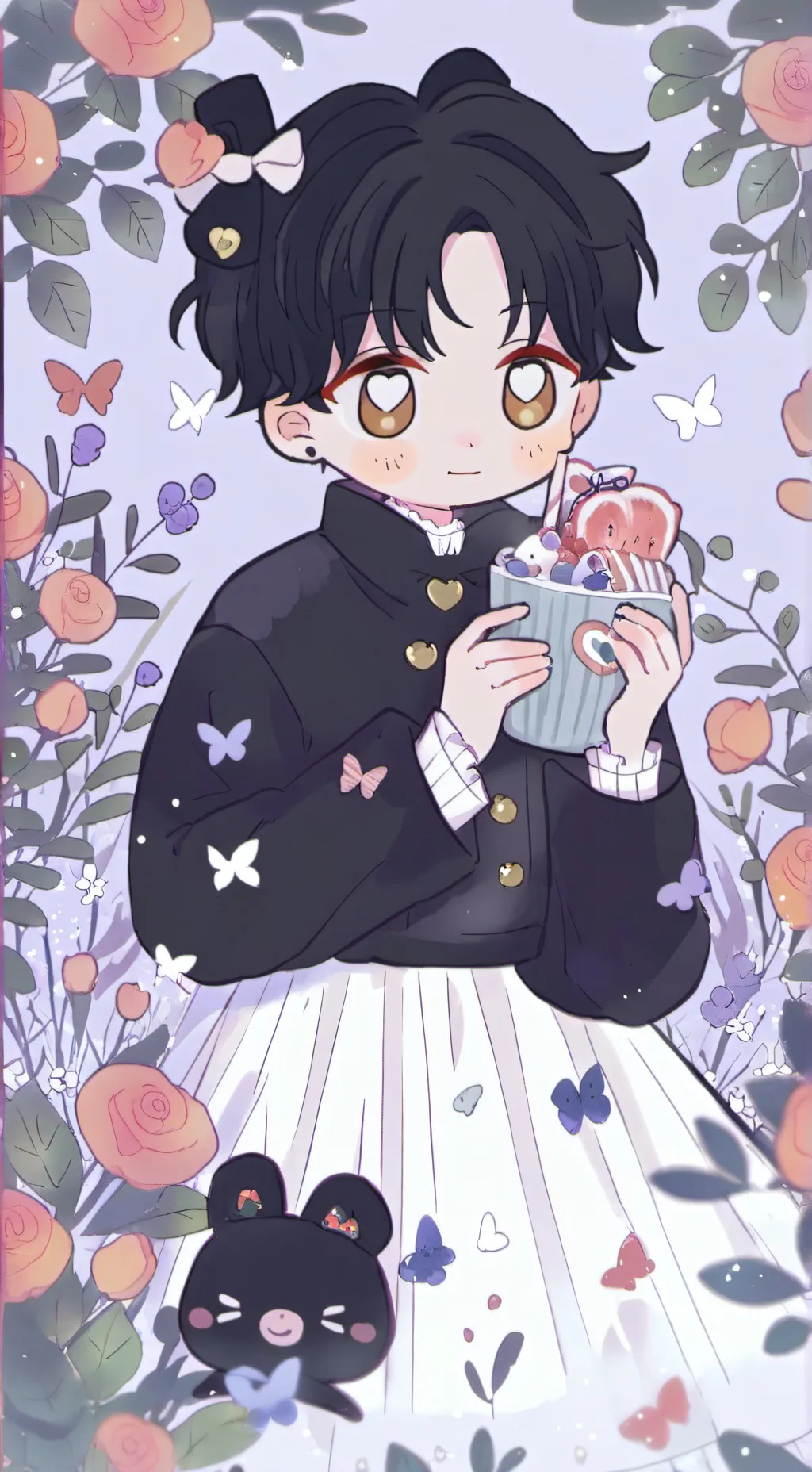 ai character: Roshi- BL 💤 background