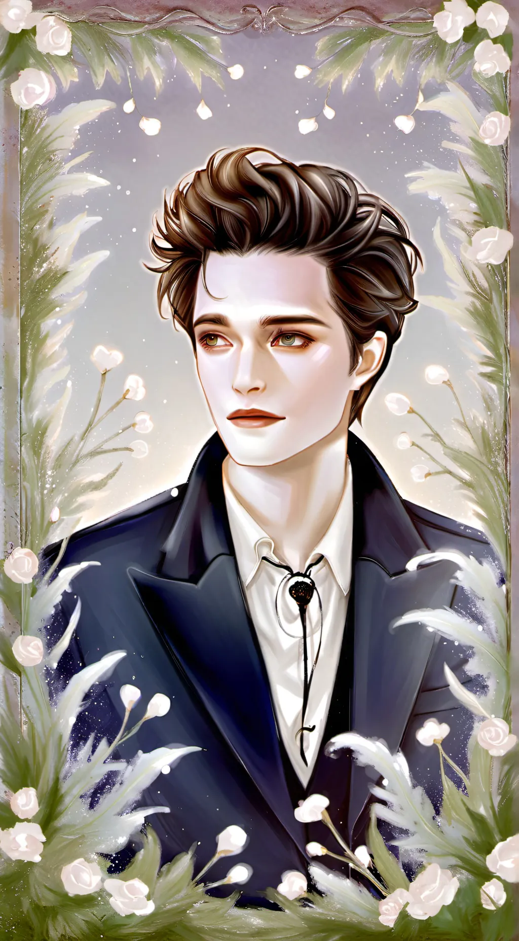 ai character: Edward Cullen background