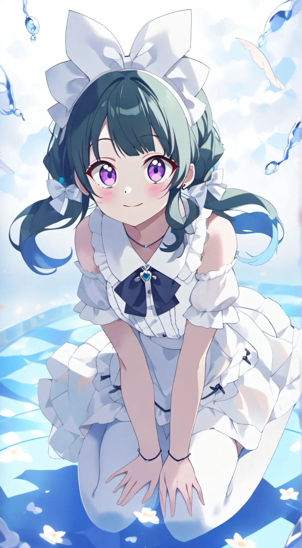 ai character: experimenting 2 background