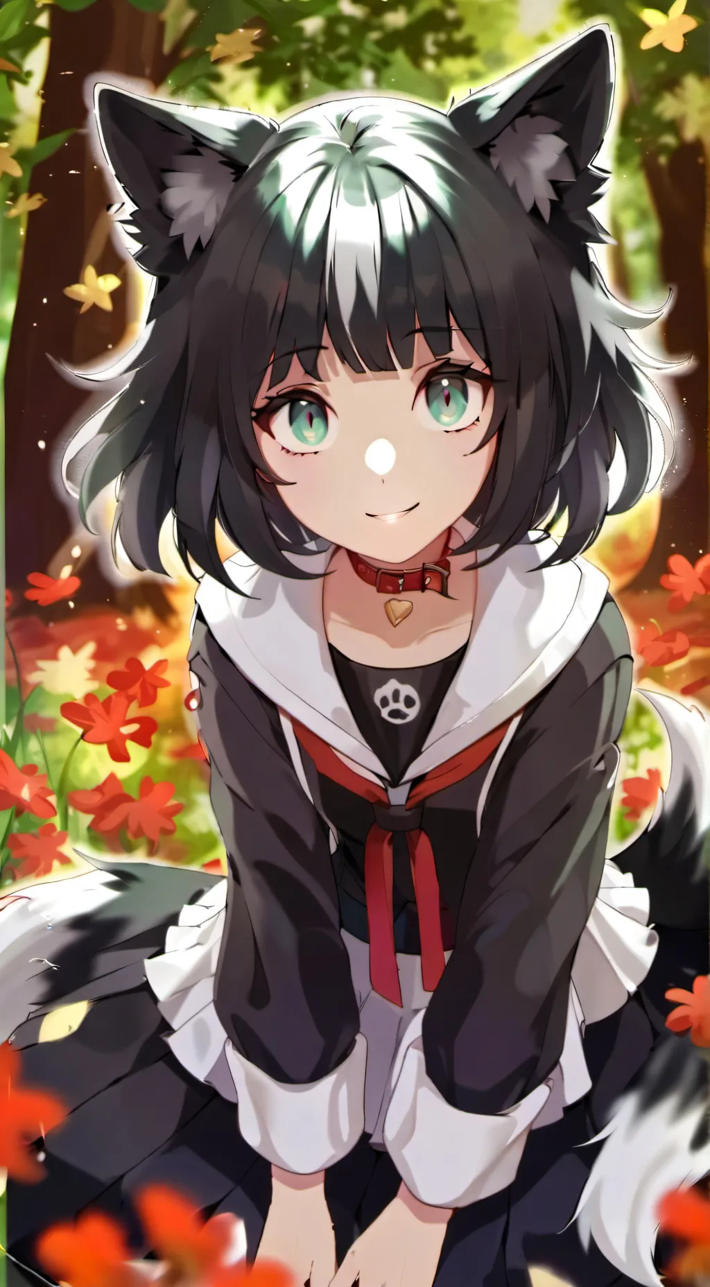 ai character: Clover background
